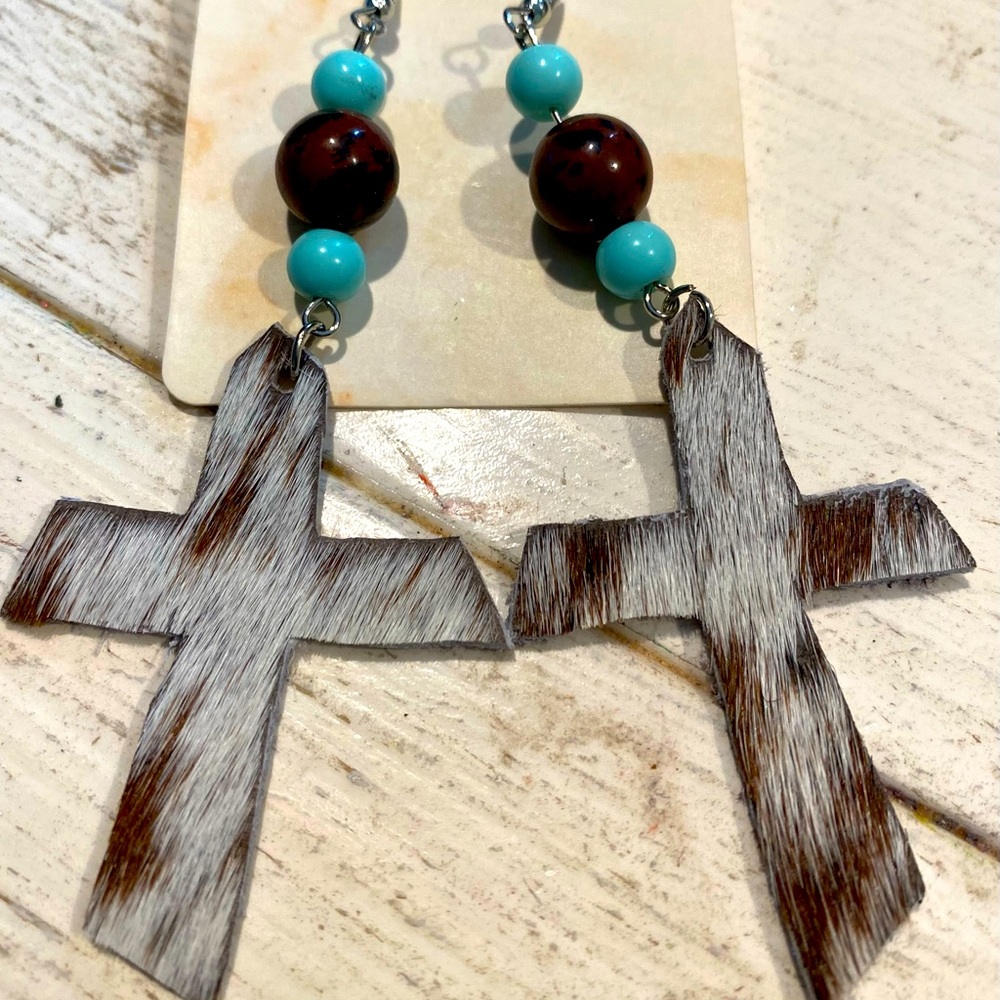 COPY - Cross earrings